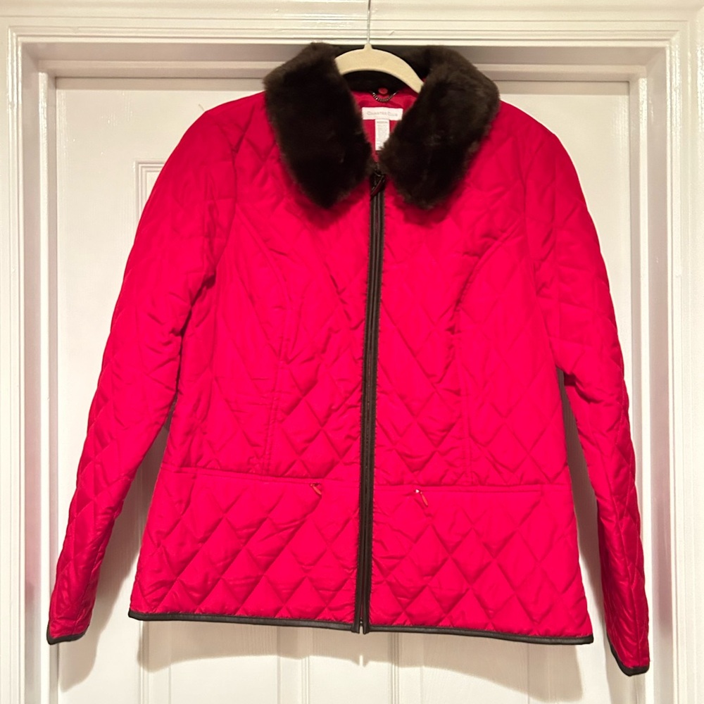 Charter Club quilted jacket